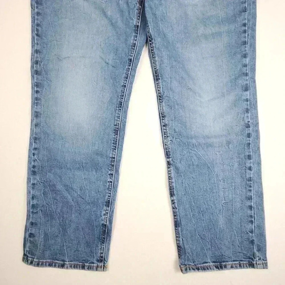 Levi's 541 Mens Jeans Athletic Taper Fit Blue Denim Size 40x30 Medium Wash‎ Fade - Picture 6 of 14